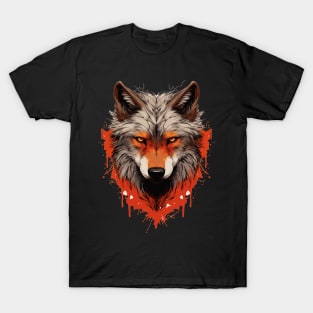 Wild Majesty: Wolf's Gaze T-Shirt